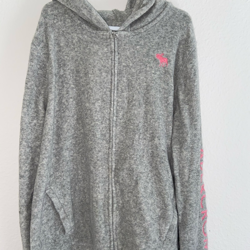 Abercrombie kids towel material jacket